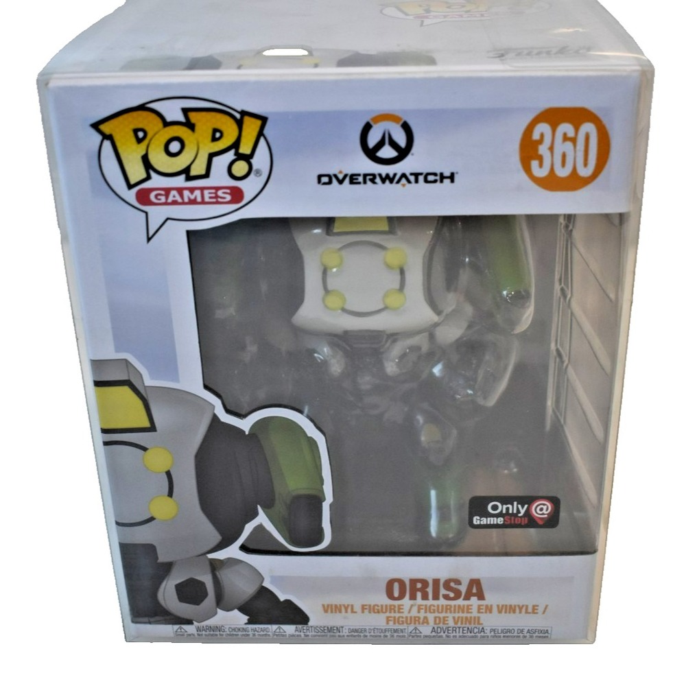 Overwatch Orisa #360 GameStop Exclusive Funko Pop! Vinyl Super 6" w/ Protector